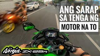 EARGASM QUICK TEST RIDE OF KAWASAKI ZX25R 2022 SE WITH  AR MUFFLER FULL SYSTEM  MY DREAM BIKE