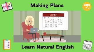 Making Plans  Planning a Holiday  How to Make Plans in English  Future with Going to