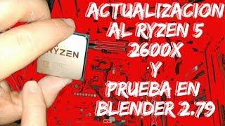 Actualizacion al RYZEN 5 2600x