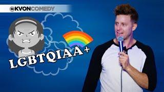 LGBTQiAA+ Lady Gets Mad At Comedian K-von laughs