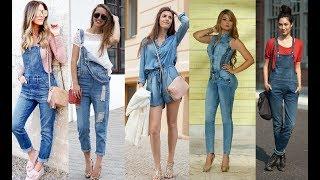 Simple Denim Jumpsuit You Must Try