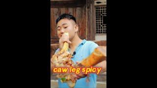 Amazing Chinese master chief cooking Caw leg spicy