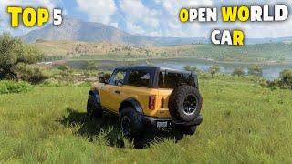 Top 5 Open World Car Driving Games For Android  Best open world games for android