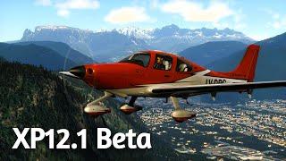 X-Plane 12 Flight from Bolzano to Innsbruck  Meta Quest 3 RTX 4080S  XP12.1 Beta