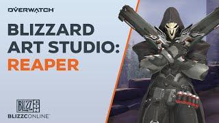 Blizzconline 2021  Blizzard Art Studio - Reaper  Overwatch