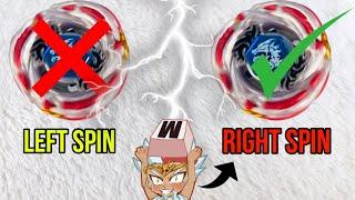 I Made Meteo L-Drago a RIGHT SPIN Beyblade CRAZY FIGHTS