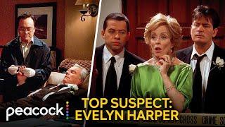 Two and a Half Men  Detectives Investigate the Mysterious Death of Evelyn’s Husband
