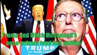 Trump and Mitch McConnells once-private feud has spilled out into the open  New star