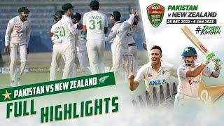 Full Highlights  Pakistan vs New Zealand  2nd Test Day 1  PCB  MZ1L