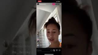 Jaden Newman goes live on IG and shows her boobs must watch