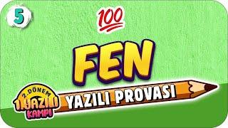 5.Sınıf Fen 2.Dönem 1.Yazılıya Hazırlık  2022 