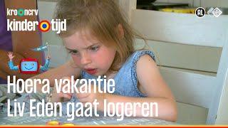   Liv Eden gaat logeren bij opa en oma  Hoera Vakantie Kindertijd KRO-NCRV