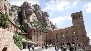 The Monastery of Monserrat in Spain