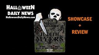 Judith Myers Tombstone with Michael Review and Showcase HALLOWEEN II Prop  Collectors Shelf