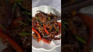 air fryer Mongolian beef in 20 mins #easyrecipe