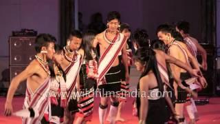 Zeme tribes dance troupe performs in Manipur