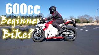 Honda CBR600rr Beginner Bike?  Motovlog #39