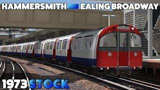 Train Simulator 2017 - 1973 Stock Hammersmith to Ealing Broadway Piccadilly Line