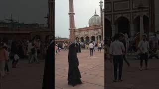 hijab girls  latest New video ️ jama masjid # #muslim girl