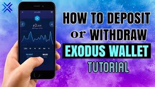 How to DEPOSIT or WITHDRAW on your EXODUS WALLET  App Tutorial