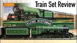 REVIEW Hornbys OO Scale FLYING SCOTSMAN Train Set.