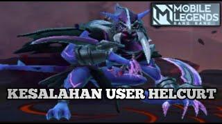 Kesalahan User Helcurt  Mobile Legends