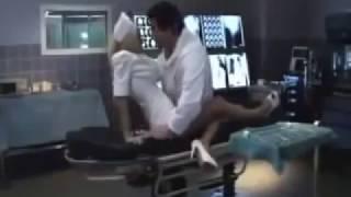 Doctor and nurse making love