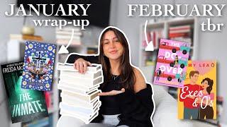 my January wrap-up + February tbr hopefully 
