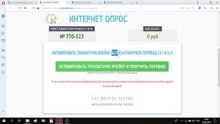 Интернет опрос — отзывы. Сонительный заработок на опросах