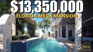 Inside a $13000000 FLORIDA MANSION in Boca Raton  Luxury Home Tour  Peter J Ancona