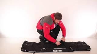 ACCEZZI DOUBLE SKIBAG WITH WHEELS - Full Product Presentation & Demonstration