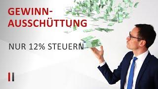 Die richtige Strategie für Gewinnausschüttungen beim GmbH-Gesellschafter  Christoph Juhn