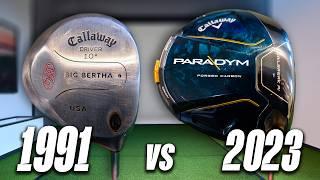 Different? 1991 Golf Driver VS 2023 Driver 30 Year Test
