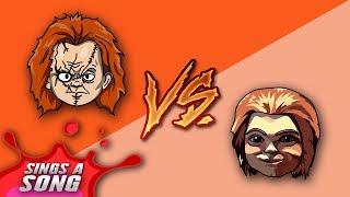 Old Chucky Vs New Chucky Childs Play Scary Rap Battle Parody