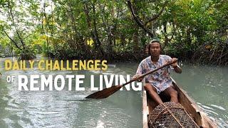 REAL Life On a Remote Tropical Island  OFF GRID Island Life