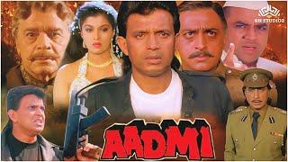 Aadmi आदमी 1993  Mithun Chakraborty Gauthami  Bollywood Action Movie