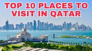 TOP 10 PLACES TO VISIT IN DOHA  QATAR TOURIST PLACES  DOHA CORNICHE  QATAR TOURISM
