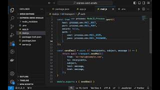 Send Emails in Express.js with Nodemailer SMTP