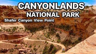 UTAH CANYONLANDS  NATIONAL PARK  4K  Shafer Canyon View Point  Grand View Point  #nature #utah