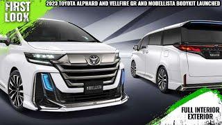 2023 Toyota Alphard and Vellfire GR And Modellista Bodykits Launched In Japan - First Look