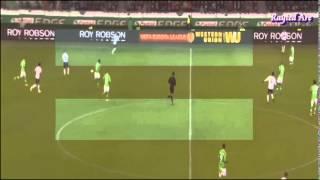 Luke Garbutt Everton vs Wolfsburg. Europa League 27.11. 2014