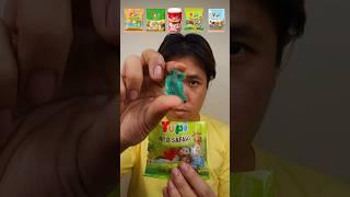 MAKAN BERBAGAI MACAM VARIAN YUPI #asmr #shorts #shortvideo #yupi