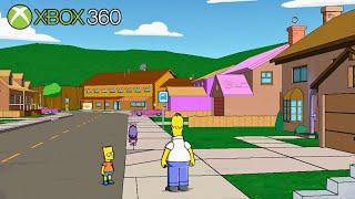 THE SIMPSONS GAME  Xbox 360 Gameplay