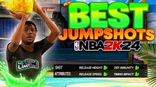 THE BEST JUMPSHOTS ON NBA 2K24 FOR GUARD BUILDS BEST 100% GREEN JUMPSHOTS LOW & HIGH 3PT