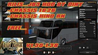 REVIEW JB3 HDD BY DINY ETS2 V1.30-1.38 FREE