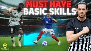 eFootball 2024 Basic Skills YOU MUST KNOW