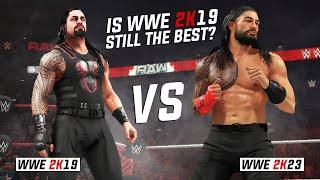 WWE 2K19 vs 2K23 Comparison Which is better?