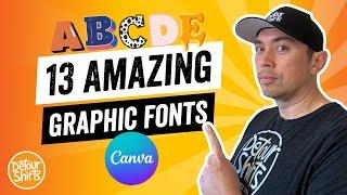 13 Amazing Graphic Fonts on Canva You Probably Didnt Know Existed - Use them for Print on Demand