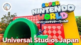 First Visit to Super Nintendo World at Universal Studios Japan  Mario Kart & Food