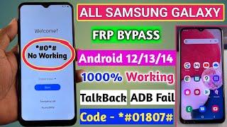 All Samsung FRP Bypass 2024 Samsung Google Lock Remove Android 121314 New Security - July 2024